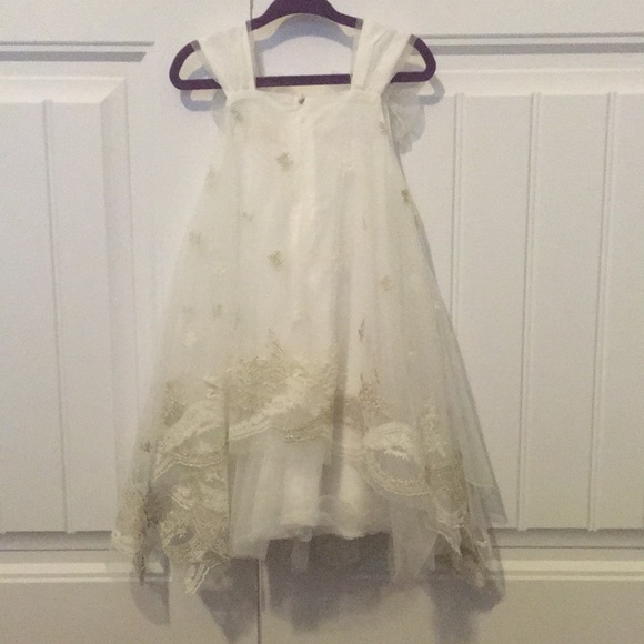 EUC Blink Blank Shiffon dress for girl 4-5 years - Picture 2 of 5